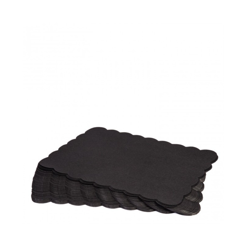 Papel Blondas Salvacarne Negro 20X30 500 Un.